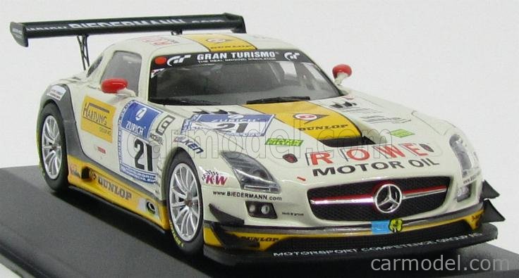 Rowe Racing Sls Amg MINICHAMPS 410133221 Scale 1/43 | MERCEDES BENZ SLS AMG GT3 TEAM ROWE ...