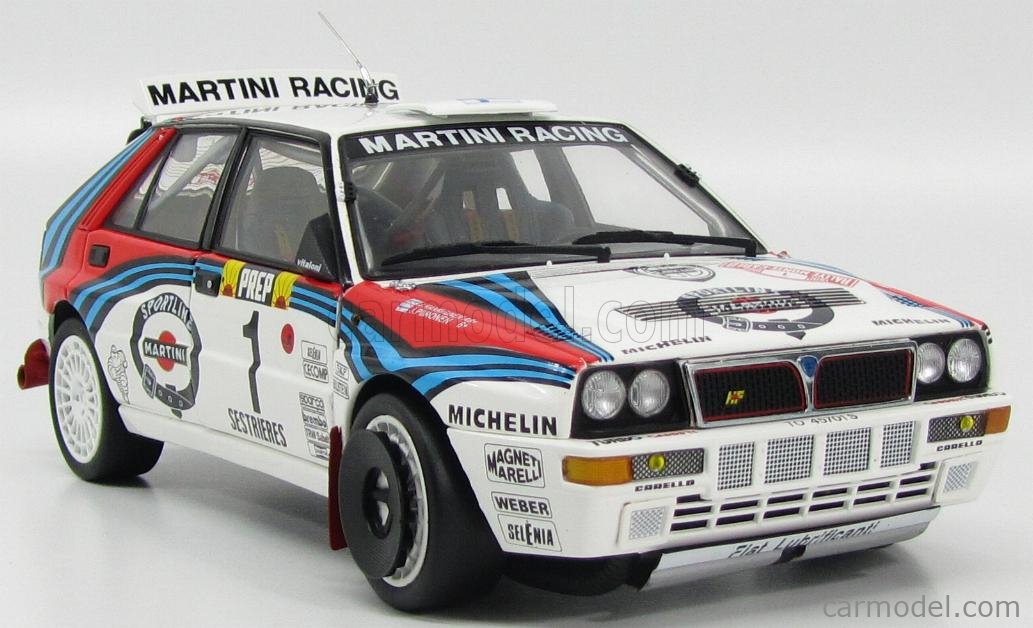Kyosho Lancia Delta HF Integrale レッド Lancia - Delta HF Integrale Evo 2 Collezione - Kyosho - 1/18