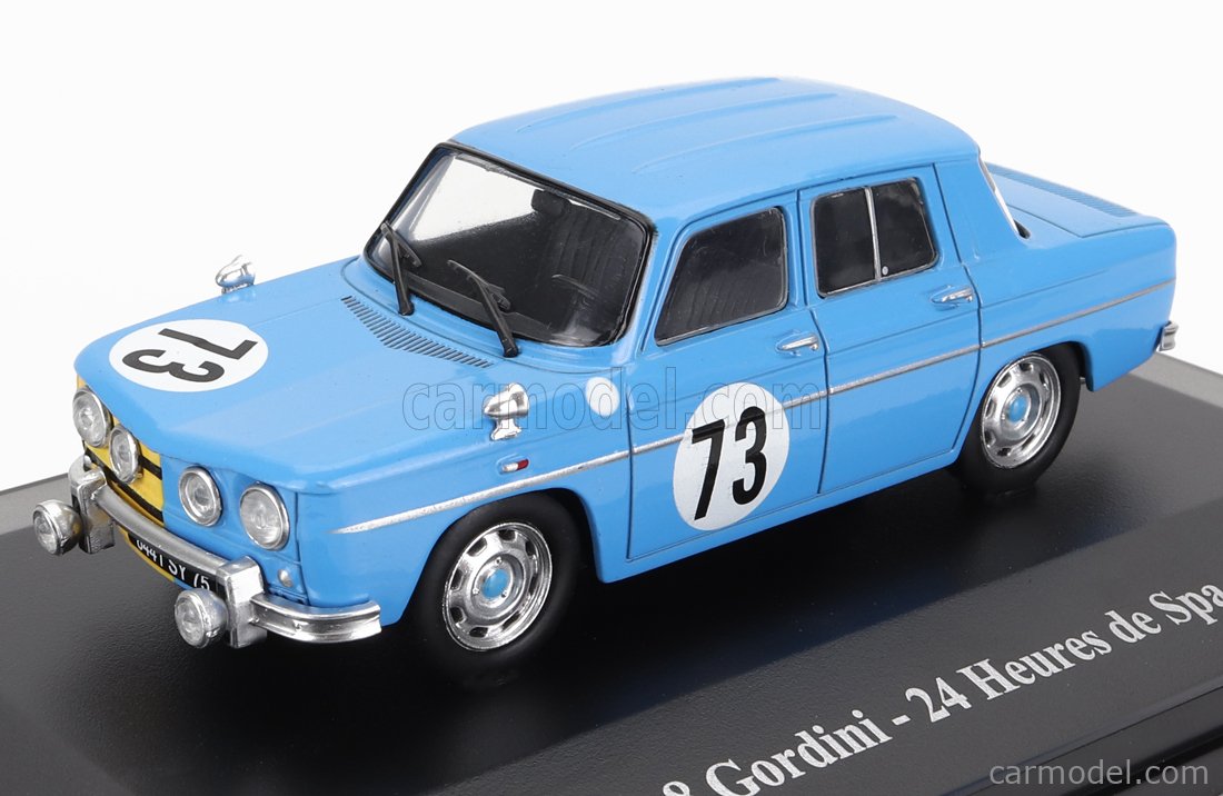 Miniature Voiture SPARK 1/43 – Renault 8 Gordini – Class Coupe Du Roi Spa 1966 – Résine