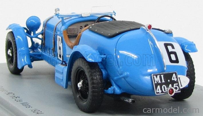 Spark Model / Minimax Alfa Romeo 83 #7 Sommer / Félix 24h Le Mans 1934
