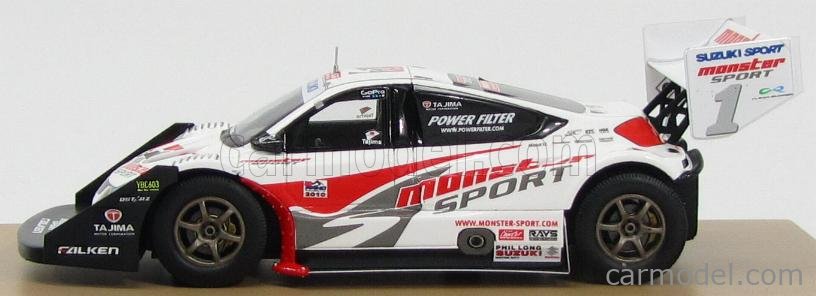 SPARK-MODEL 43PP10 Scale 1/43 | SUZUKI SX4 N 1 WINNER RALLY SPARK-MODEL 43PP10 Scale 1/43 | SUZUKI SX4 N 1 WINNER RALLY