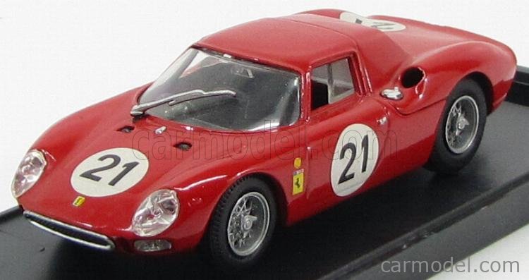 BEST-MODEL 9173 Scale 1/43 | FERRARI 250 LM N 21 24h LE MANS 1965 RINDT ...