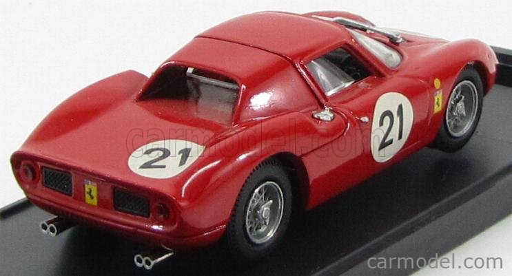 BEST-MODEL 9173 Scale 1/43 | FERRARI 250 LM N 21 24h LE MANS 1965 RINDT ...