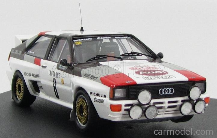 Trofeu RRfr86 Audi Quattro Monte Carlo 1983 No.58 Briy / Hénusets 1/43