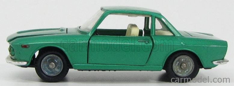 Mebetoys Mattel A Echelle Lancia Fulvia Coupe Issue White Interior Green Met