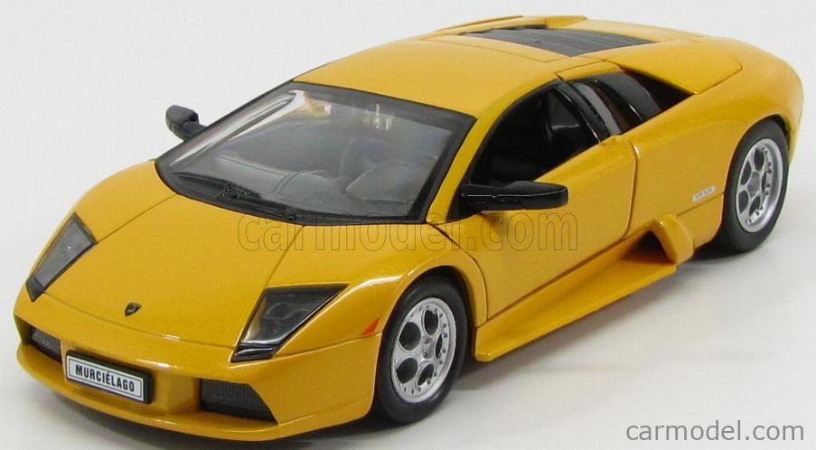 自動車 Welly Lamborghini Murcielago 1:24 Lamborghini Murcielago yellow diecast model car Welly 1 24