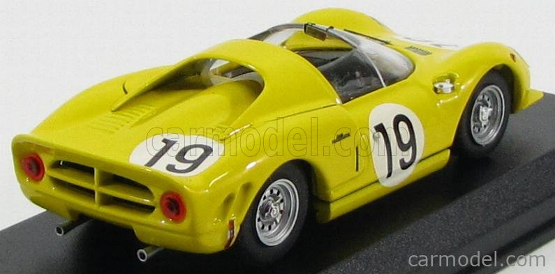 BEST-MODEL 9549 Scale 1/43 | FERRARI 365P2 SPIDER N 19 TEST CAR 24h LE ...