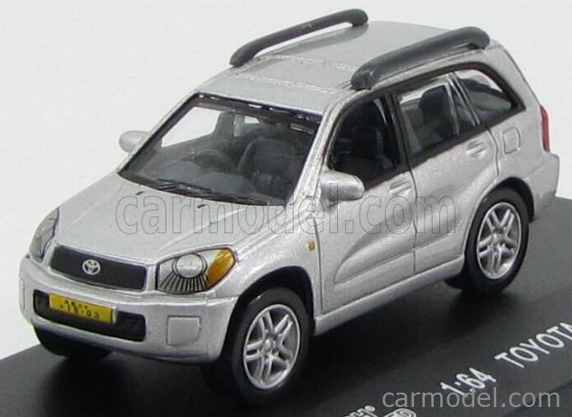 非売品　トヨタ RAV4 1/64スケール ミニカー グレー HIGH-SPEED 64KFB15S Scale 1/64 | TOYOTA RAV4 1995 SILVER