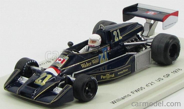 WILLIAMS - F1 FW05 N 21 USA GP 1976 WARWICK BROWN