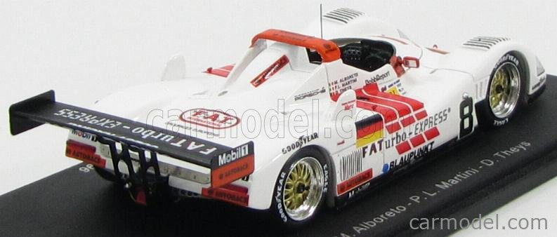 SPARK-MODEL S1918 Masstab: 1/43 | PORSCHE 962C 3.0L TURBO TEAM JOEST PORSCHE RACING N 18 24h LE