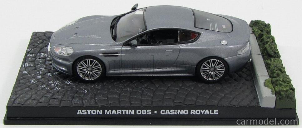 1:43 Size Casino Royale New JAMES BOND CAR COLLECTION- ASTON MARTIN DBS 