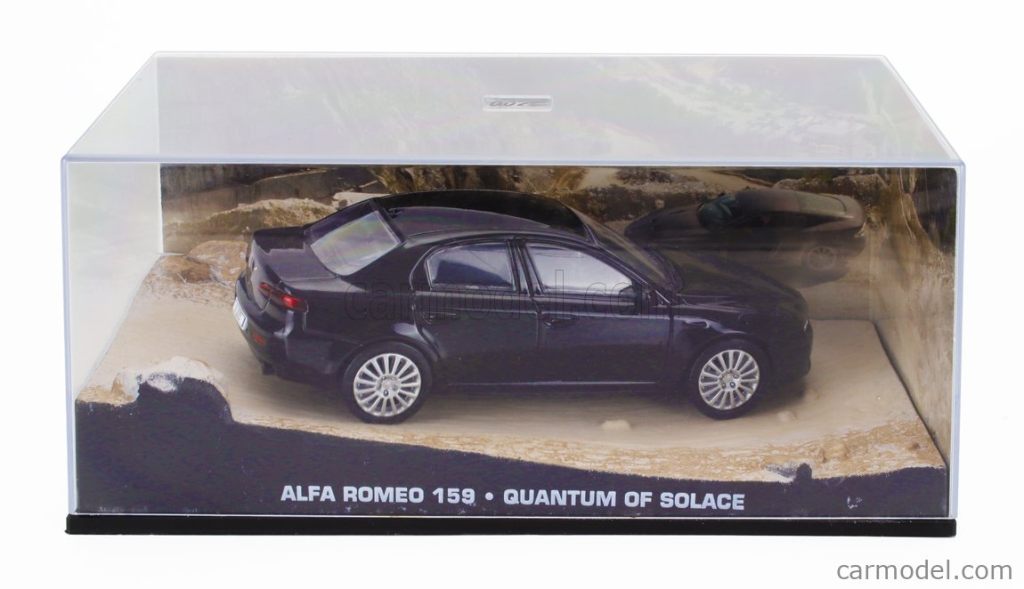 ALFA ROMEO 159ミニカー QUANTUM OF SOLACE 007 EDICOLA EAGBONDCOL001 Scale 1/43 | ALFA ROMEO 159 2006 - 007