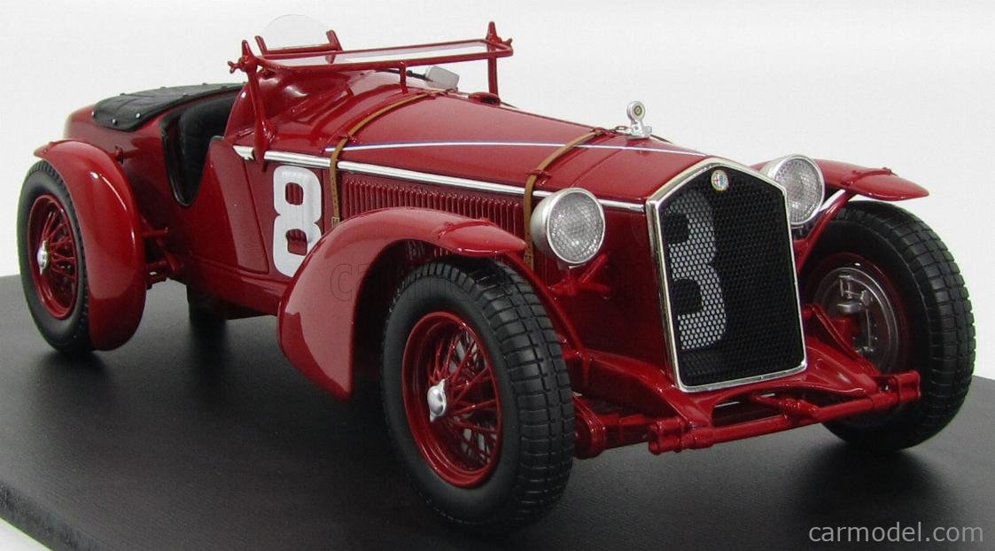 Alfa Romeo 8C 2300Lm #8 Winner Le Mans 1932 Sommer Chinetti SPARK 1:18 18LM32 Mo 