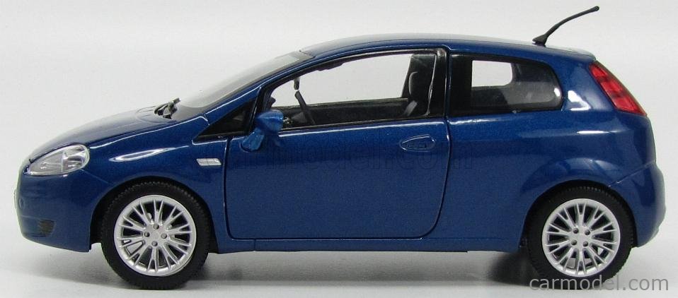 Fiat Grande Punto Blue 1/24 by Motormax 73377