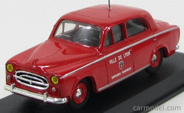 1964 Peugeot 404 Camionnette Pompiers Du Loiret - Red