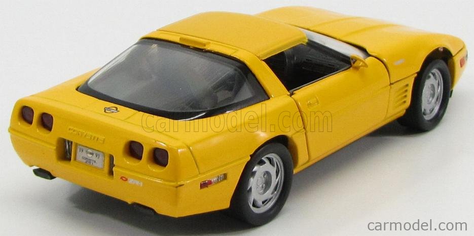 CHEVROLET Corvette ZR-1-1993 yellow MotorMax 1:24 