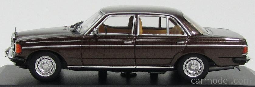 MINICHAMPS 430032209 Scale 1/43 | MERCEDES BENZ E-CLASS 280E (W123) 1976  BROWN MET