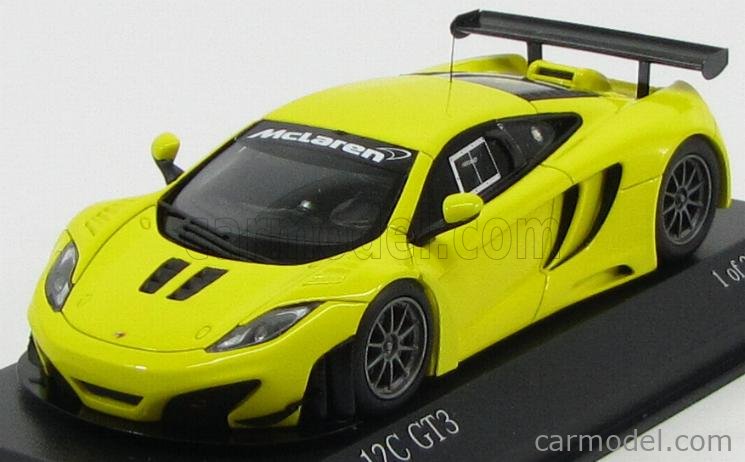 MINICHAMPS McLaren 12C GT3 ミニカー 1/43 MINICHAMPS 437121396 Scale 1/43 | McLAREN MP4-12C GT3 STREET 2012