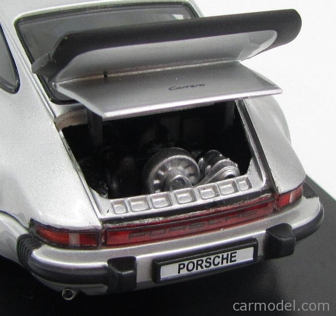 Kyosho Porsche 911 930 Carrera 3.2 in Silver 1984 05522S 1/43 NEW RRP £79.99 