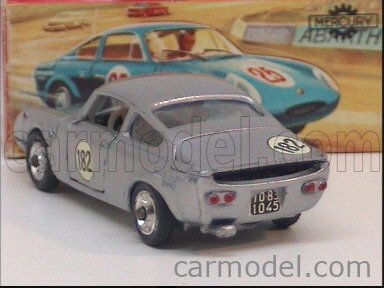 MERCURY-ITALY 41 Scale 1/43 | FIAT ABARTH 1000 BIALBERO N 182 SILVER