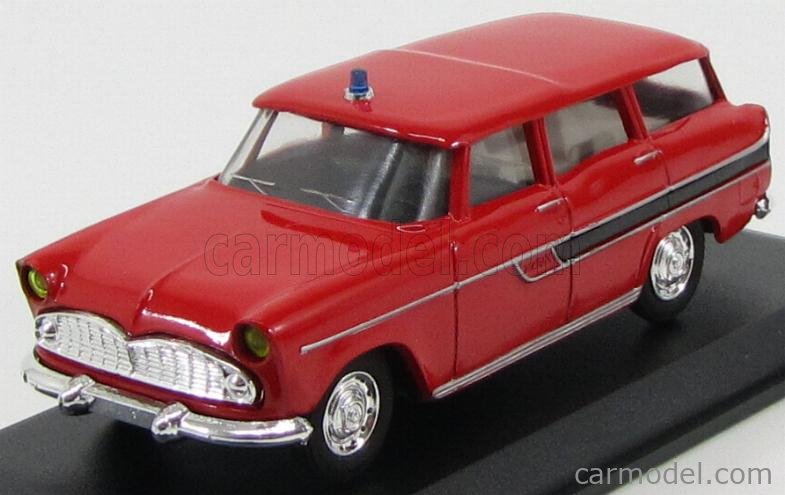 Miniature Eligor 1/43 - Simca Break Marly Raid URSS - Paris Match (boîte Incluse)