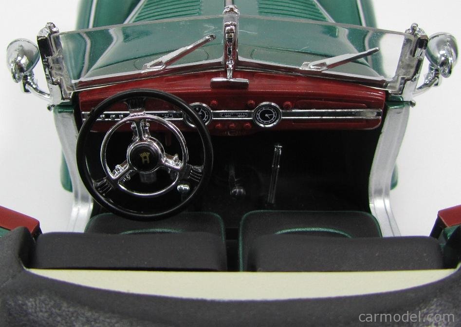 Miniature Sun Star 1/18 - Horch 855 Roadster 1939 - Vert/Argent - Diecast