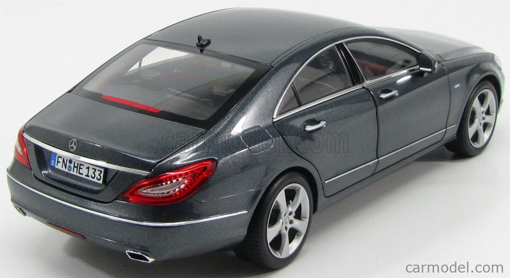 NOREV 183548 Scale 1/18 | MERCEDES BENZ CLS-CLASS 350CGi 2010 GREY MET