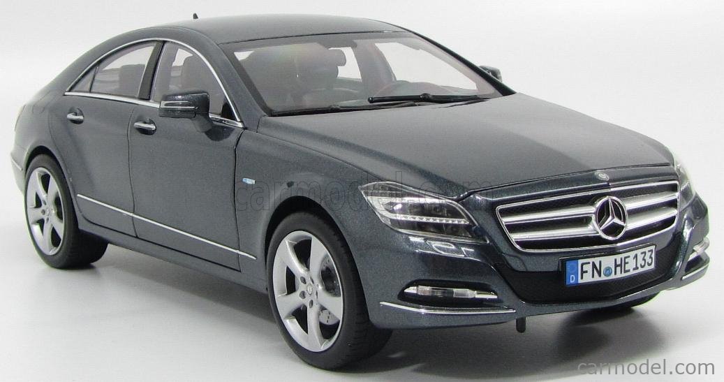 NOREV 183548 Scale 1/18 | MERCEDES BENZ CLS-CLASS 350CGi 2010 GREY MET