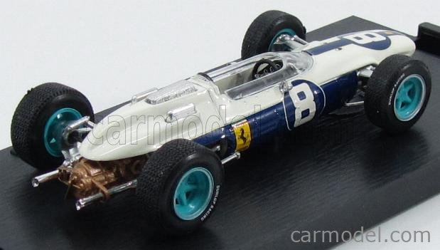 Brumm Ferrari 158 Lorenzo Bandini Mexico GP #8 Brumm R291B 1964 1/43 F1 Formule 1 