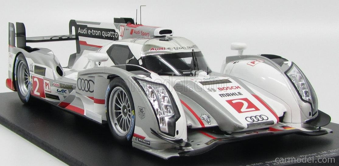 AUDI - R18 E-TRON QUATTRO HYBRID DIESEL TEAM AUDI SPORT JOEST N 2 WINNER  24h LE MANS 2013 A.McNISH - T.KRISTENSEN - L.DUVAL