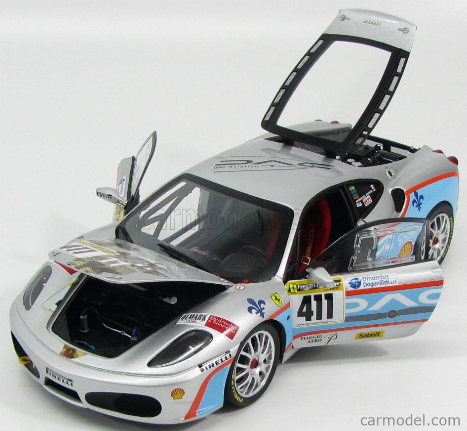 ミニカー MATTEL FERRARI F430 CHALLENGE 18/1 ミニカー MATTEL