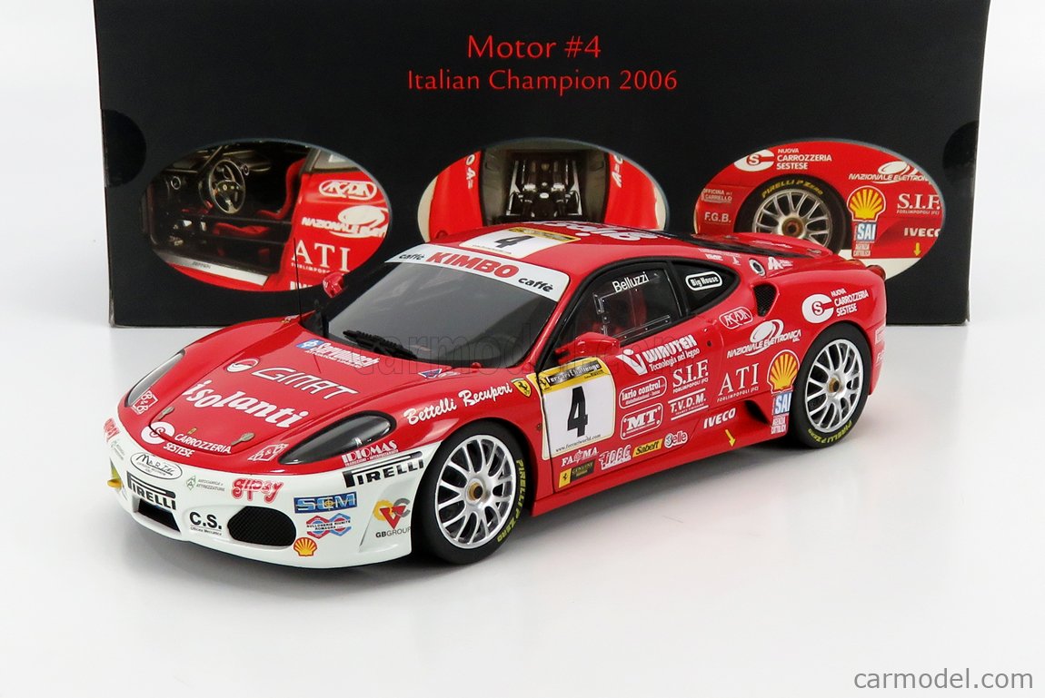 MATTEL HOT WHEELS L9533 Scale 1/18 | FERRARI F430 N 4 TROFEO