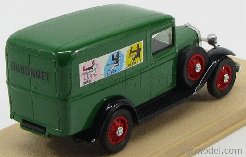 Miniature Eligor 1/43 - Ford 1922 Dubonnet Jaune - Boîte Plexi Abîmée