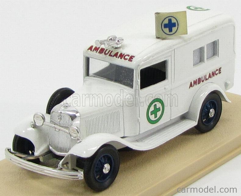 萬代屋 赤箱 355【FORD RED CROSS AMBULANCEフォード 赤十字車 救急車 ...