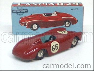 Lot De Miniatures Mercury 1/43 - Alfa Romeo Giulietta, Ferrari, Mercedes, Lancia D24 - Etat De Jeu