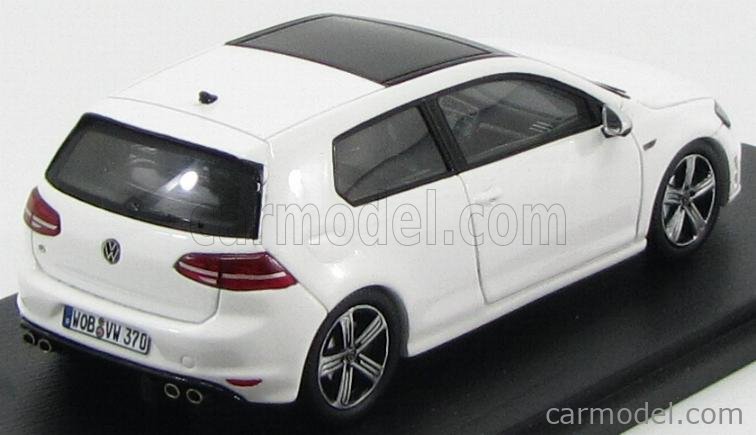 SPARK-MODEL S4192 Scale 1/43 | VOLKSWAGEN GOLF VII R 2-DOOR 2013 WHITE