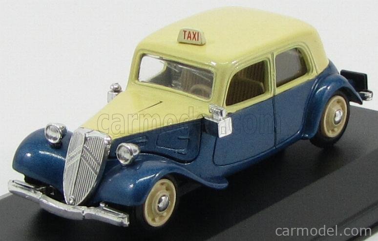 Modèle Réduit Citroën Traction Avant Taxi Parisien 1939 1:43 Eligor - Métal - Occasion