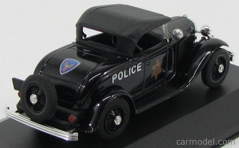 ELIGOR FORD V8 CABRIOLET CAPOTE 1932 POMPIERS FIRE SAN FRANCISCO REF 1203 1/43 A