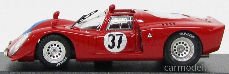 BEST-MODEL 9551 Scale 1/43 | ALFA ROMEO 33.2 N 37 TEST 24h LE MANS 1968 ...