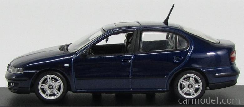 MINICHAMPS TOLEDOPROM-BLUE Scale 1/43 | SEAT TOLEDO SALOON 1999 BLUE MET