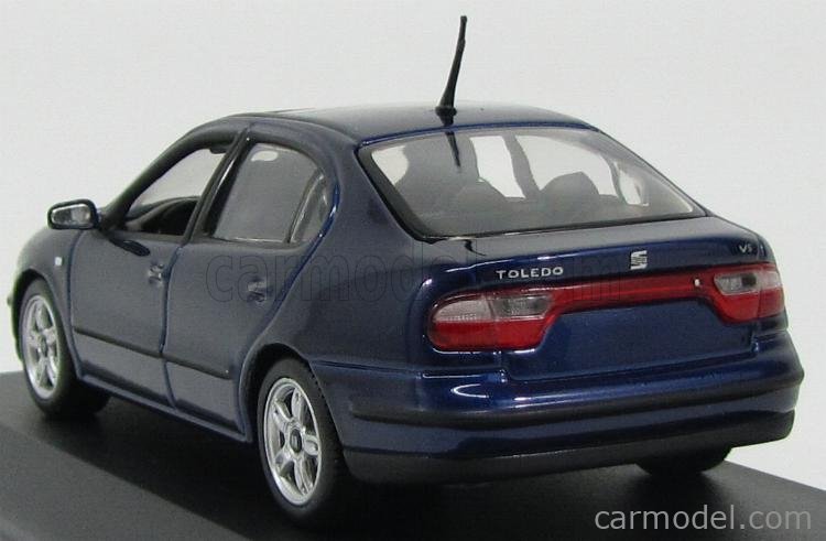 MINICHAMPS TOLEDOPROM-BLUE Scale 1/43 | SEAT TOLEDO SALOON 1999 BLUE MET