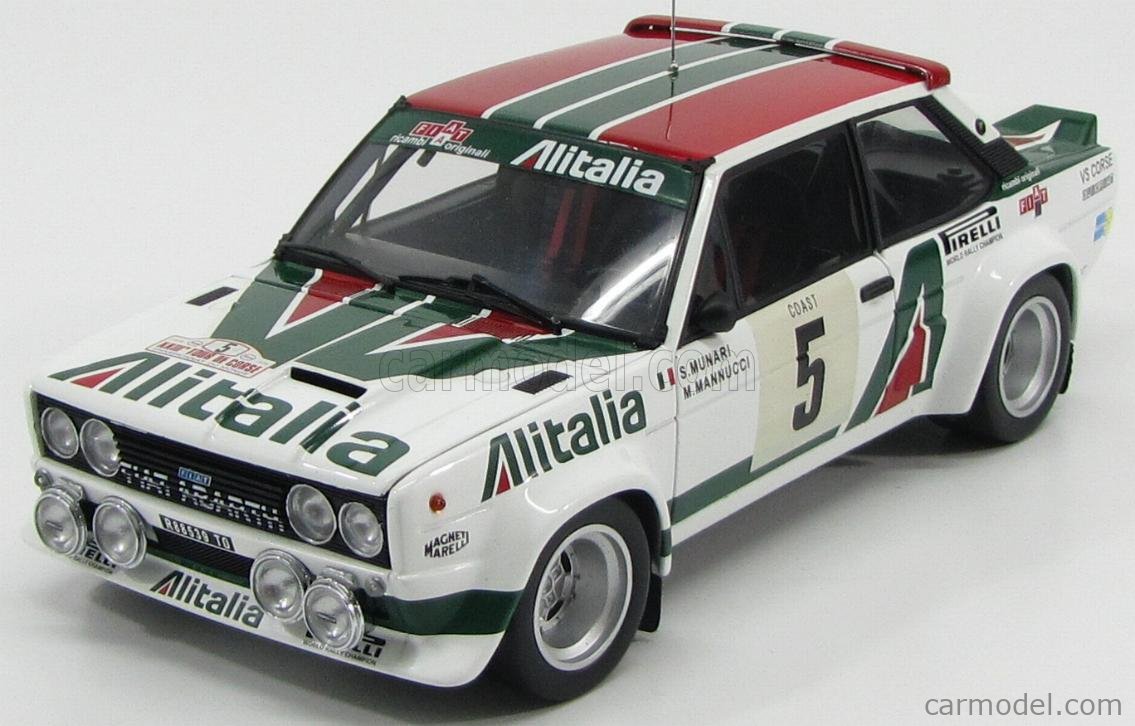 FIAT - 131 ABARTH N 5 ALITALIA RALLY TOUR DE CORSE 1978 S.MUNARI -  M.MANNUCCI