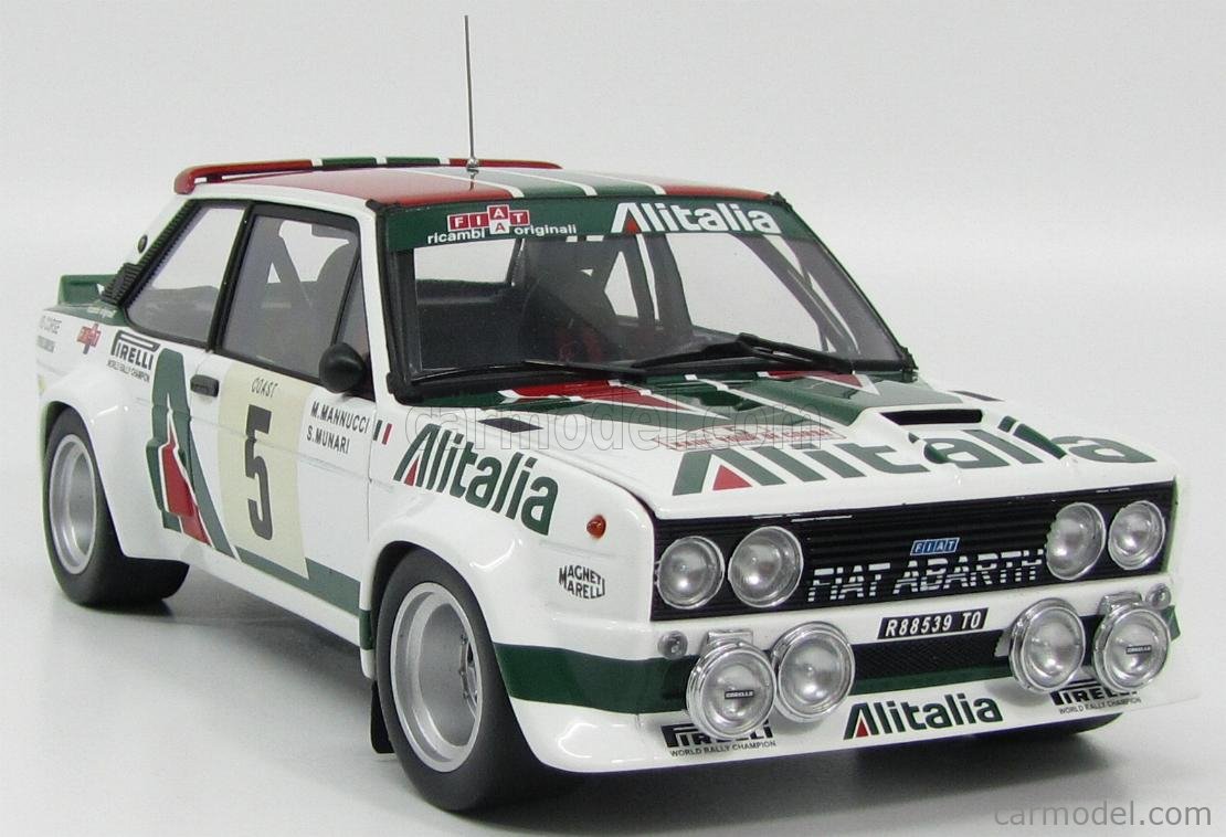 Fiat 131 abarth 1 18 kyosho costa brava Miniaturas de colección y segunda mano