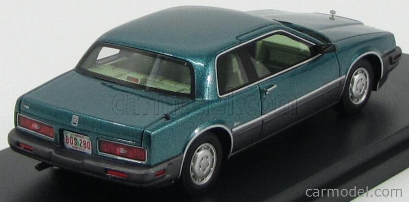 Miniature Voiture De Collection – BoS Models 1/43 – Buick Riviera Coupé 1988 – Vert Métallisé – BOS43280