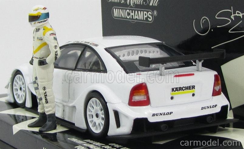 Miniature Minichamps 1/43 Opel V8 DTM 2000 – Anneau Du Rhin – Blanc