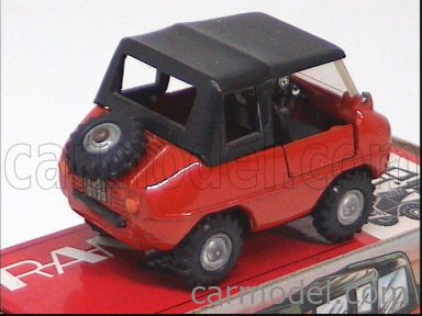 Miniature Mercury Italy 1/43 N°21 - Ranger Ferves (Fiat 500) - Jaune