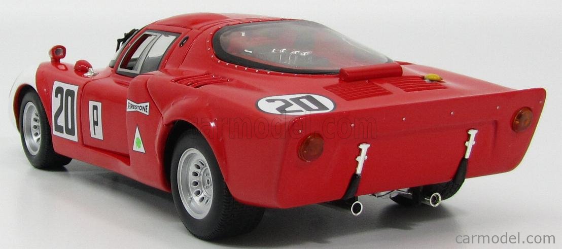 Details about   bc Ricko 38843-1968 Alfa Romeo 33.2 Daytona Race race car  HO 1:87 scale red 