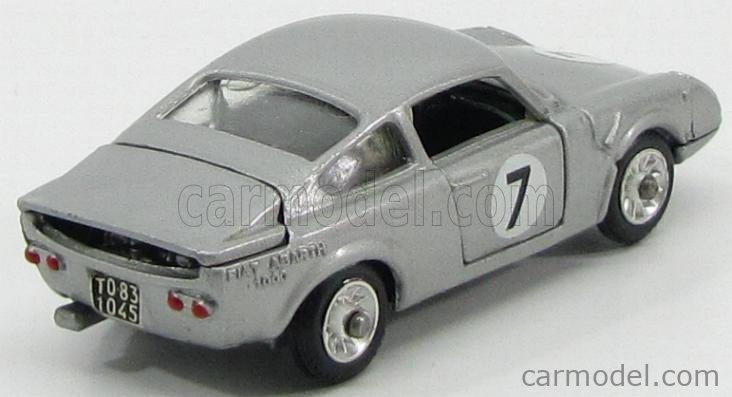 Abarth1000マーキュリー社ショートノーズ　1/43 MERCURY-ITALY 41 Scale 1/43 | FIAT ABARTH 1000 BIALBERO N 7 SILVER