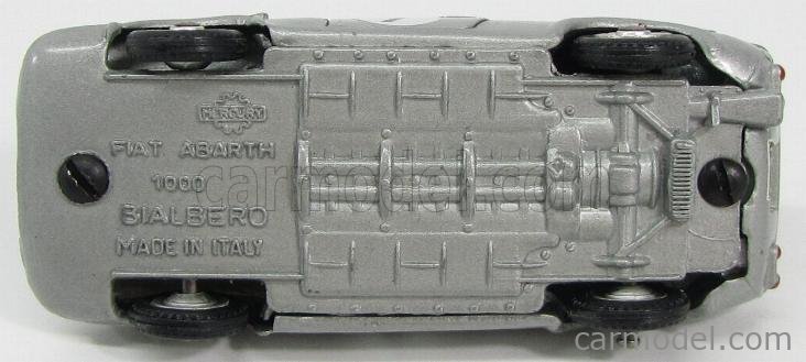 MERCURY-ITALY 41 Scale 1/43 | FIAT ABARTH 1000 BIALBERO N 7 SILVER