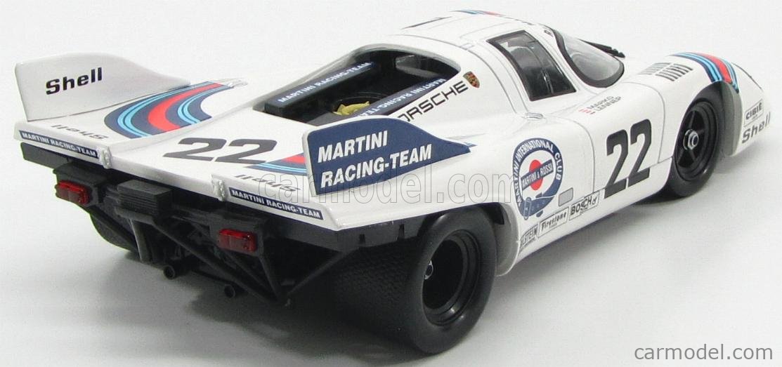 Miniature 1:18 KK-SCALE Porsche 917K Martini N°22 – Vainqueur Le Mans 1971